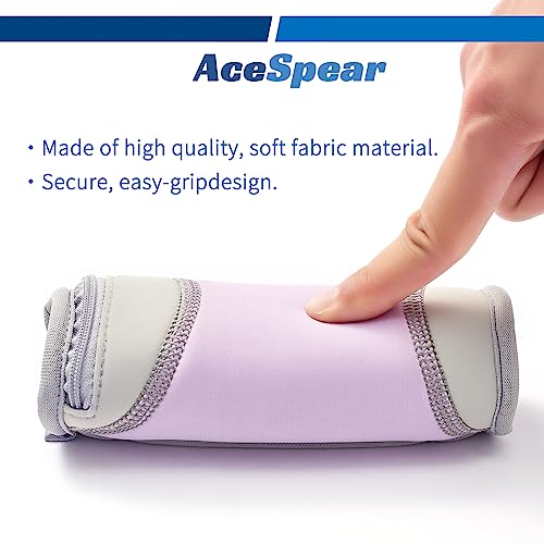 AceSpear Hand Weights for Women Men 1lb 2lbs 3lbs 4lbs Soft Dumbbells of 2, Detachable Walking Weight for Aerobics, Jogging, Running - color: Purple, style: 1 lb x 2