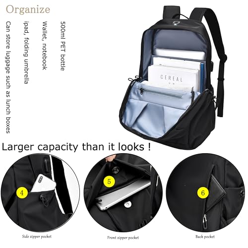 FSD. WG Casual Bag for Men Fashionable Outdoor Bag Popular Travel Bag Casual Large Capacity - color: 10045blacka