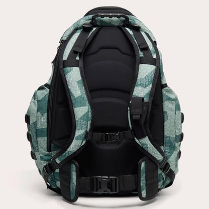 Oakley Kitchen Sink Backpack, Abstract Camo Green, One Size - color: Abstract Camo Green