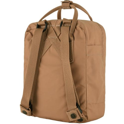 Fjällräven Kanken Mini Backpack - Compact Everyday Carry, Durable Vinylon Fabric - Travel - color: Khaki Dust