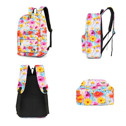 simple portable backpack, student backpack, outdoor leisure bag, computer bag (52lhua) - color: 52lhua