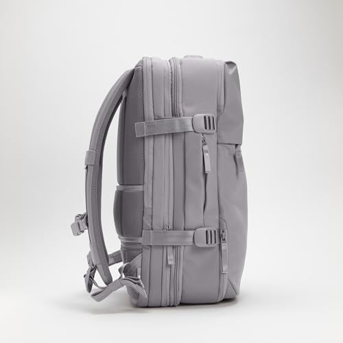 Incase A.R.C. Travel Backpack 38L – Expandable Carry On Luggage, Fits up to 17" Laptop – Butterfly Opening, Quick Access Pocket, Shoe Storage – Airplane Travel Essentials, Weekend Bag – Grey - color: Grey