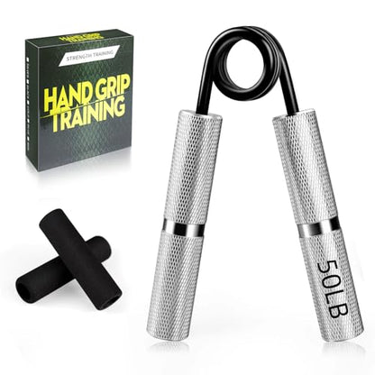 Hand Gripper Strengthener Set 50LB-300LB, Grip Strength Trainer (1/2/4/6 Pack) Forearm Strengthener for Muscle Building, Hand Sensitivity Training, Hand Rehabilitation Exercising - color: 1pcs(50lb)