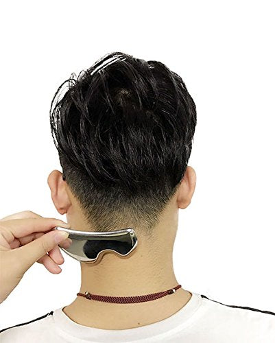 Medical Grade Stainless Steel Gua Sha Guasha Massage Soft Tissue Therapy Used for Back, Legs, Arms,Neck,Shoulder - style: B