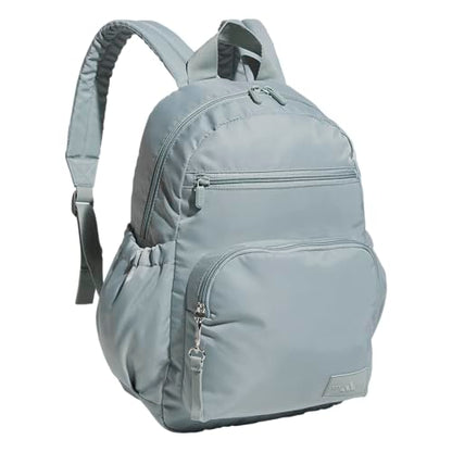 adidas Weekender Backpack – Small Lightweight Everyday Bag, 19L, Wonder Sage Green/2, OSFA - color: Wonder Sage Green/2