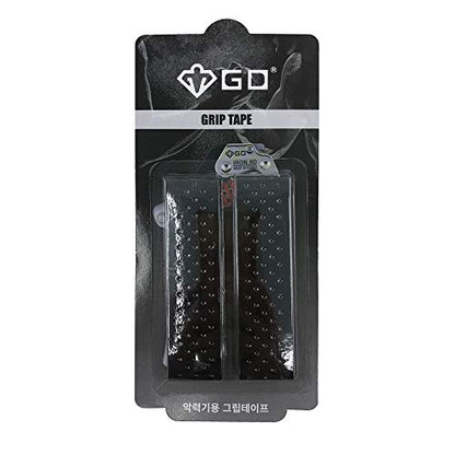 GD Grip Tape (3 Colors), Grip Tape for Hand Grip Strengthener, Non-Slip Tape, GD IRON GRIP, Overgrip, Reduce Pain and Injury Recovery - color: Black