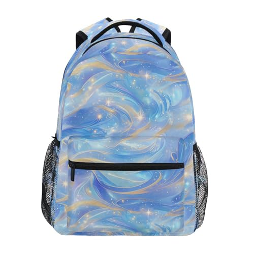 Laptop Backpack for Women Men Waterproof Laptop Bookbag with Chest Strap for Travel Trip Burgundy Blue Green - color: Multicolor05