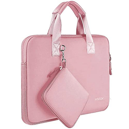 Hseok Laptop Sleeve 13 inch Case with Small Case, Compatible with MacBook Neo 13, MacBook Air Pro 13 M5/M4/M3/M2/M1, iPad Pro Air 12.9 13, XPS 13 and More, Neoprene Computer Handbag, P01K01 - color: P01k01, size: 13"