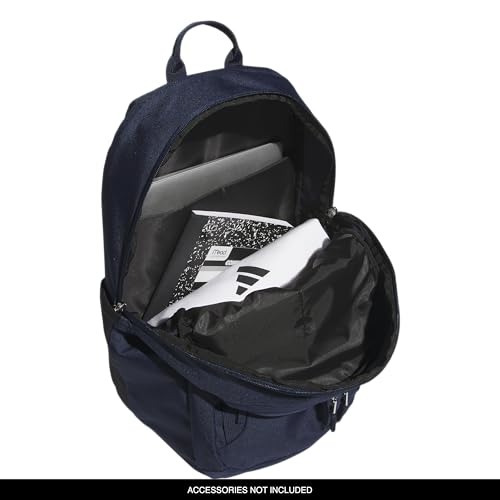 adidas Amplifier Backpack for Laptop, School and Gym, 28L, Night Indigo/Black/Regular, OSFA - color: Night Indigo/Black/Regular