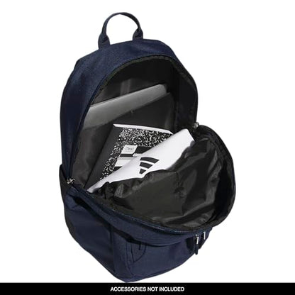 adidas Amplifier Backpack for Laptop, School and Gym, 28L, Night Indigo/Black/Regular, OSFA - color: Night Indigo/Black/Regular