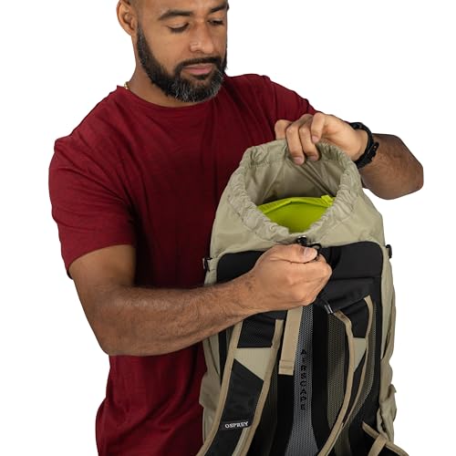 Osprey Sportlite 22L Lightweight Hiking Backpack for Men and Women - Everyday Hiking Bag - Travel Daypack, Olive Tan - color: Olive Tan, style: 22l
