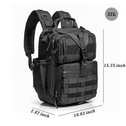 NICGID Sling Bags Chest Shoulder Backpacks, 13.3'' 14.1'' 15.6''Laptop Backpack Crossbody Messenger Bag Travel Outdoor (Black-059, 14.1 Inch) - color: Black-059, size: 14.1 inch