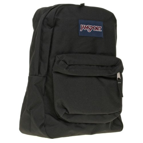 JanSport SuperBreak One Backpacks - Durable, Lightweight Bookbag with 1 Main Compartment, Front Utility Pocket with Built-in Organizer - Premium Backpack, Black - color: Black