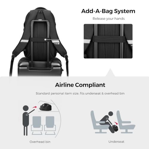 Swissdigital Design Laptop Backpack for Men with USB Charging Port SD803-98 - color: Starry Sky