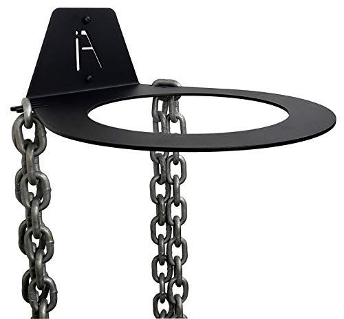 IRON AMERICAN USA Dynamax Medicine Ball Wall Mount Storage Rack, 8.5 Inches Inside Diameter, 30-lb Capacity, for Gym Exercise Sports Balls, Wall Balls and Slam Balls, Hardware Included - style: Dynamax Ball Holder (2-PACK)