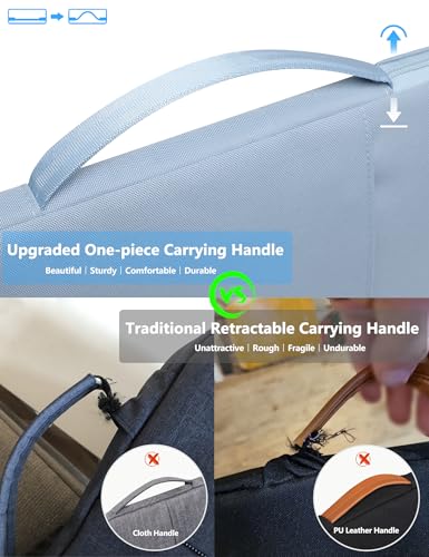 HYZUO 13 Inch Laptop Case Sleeve Bag for MacBook Air 13 M5 M4 M3 M2 M1 2026-2018, 13" MacBook Neo 2026, MacBook Pro 13 M2 M1 2026-2016, 13"-12.9" iPad Pro/Air, 13"-12" Surface Laptop/Pro, Pale Blue - color: Pale Blue, size: 13 Inch