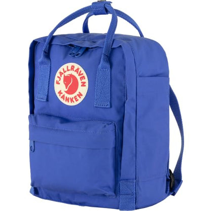 Fjällräven Kanken Mini Backpack - Compact Everyday Carry, Durable Vinylon Fabric - Travel - color: Cobalt Blue