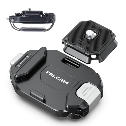 ULANZI F38 Camera Backpack Strap Clip Quick Release Kit for Backpack Straps V2, QR Plate Camera Tripod Mount - size: Backpack Straps V2 Kit