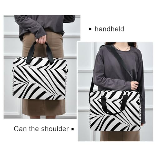 JIPONI Laptop Bag For Women Men, 15.6 16 IN Tote Work bags, Briefcase Messenger Computer Case 01 - color: Multi 4