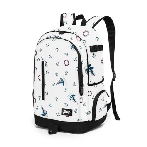 rickyh style School Backpack Travel Bag for Men & Women Lightweight College Back Pack with Laptop Compartmen - color: 01xc