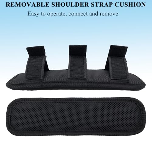 Soft Long Shoulder Strap Pad, Removable & Breathable & Thick Backpack Strap Pads for Bag Strap