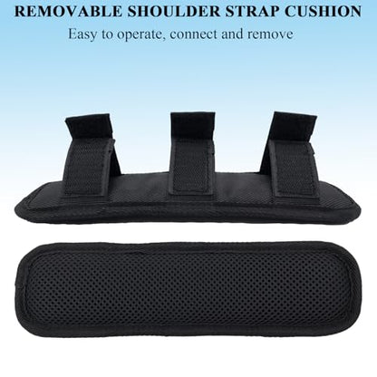 Soft Long Shoulder Strap Pad, Removable & Breathable & Thick Backpack Strap Pads for Bag Strap