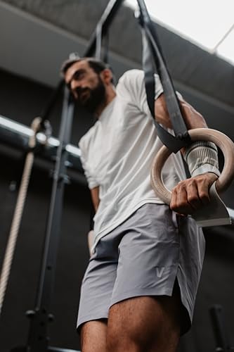 Velites - All Terrain Grips - Official Crossfit® Games Gymnastics Grips - No-Chalk Required - for All Bars & Surfaces - Includes Wristbands & Bag - color: White, size: Medium