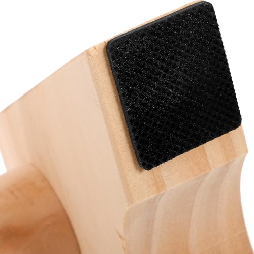 Veemoon Wooden Parallette Bars Push up Handles 30cm Beech Wood Pushup Stands for Men Women Handstand Trainer Strength Training Calisthenics Equipment for Home Workout