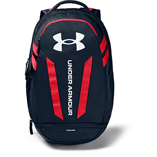 Under Armour Unisex Hustle 5.0 Backpack - color: Academy Blue (409)/White
