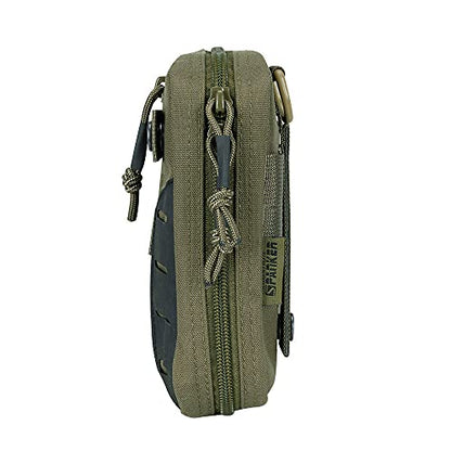 EXCELLENT ELITE SPANKER Molle Admin Pouch Tactical EDC Tool Pouch - color: Ranger Green