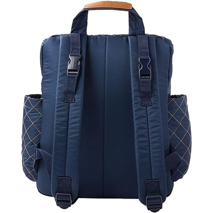 Skip Hop Diaper Bag Backpack: Forma, Multi-Function Baby Travel Bag with Changing Pad & Stroller Attachment, Navy - color: Navy