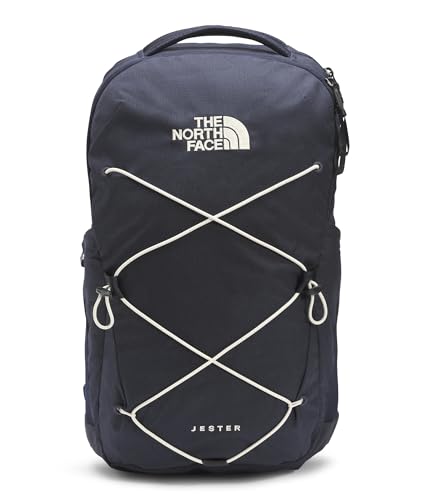 The North Face Jester Everyday Laptop Backpack - Commuter Daypack, Water Repellent, Laptop Sleeve, Aviator Navy Light Heather/Vintage White-NPF, One Size - color: Aviator Navy Light Heather/Vintage White-npf