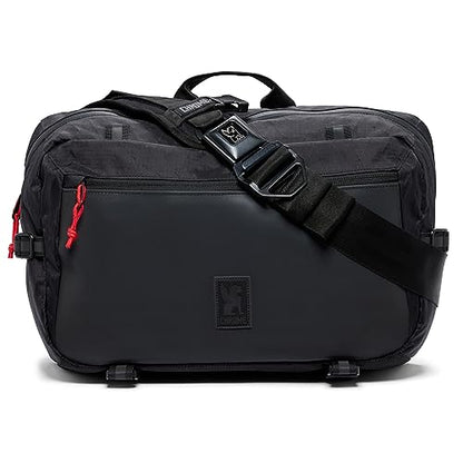 Chrome Industries Kadet Max Messenger Bag – Crossbody Sling Backpack for Men and Women w/Quick Release Buckle - color: Black Xrf
