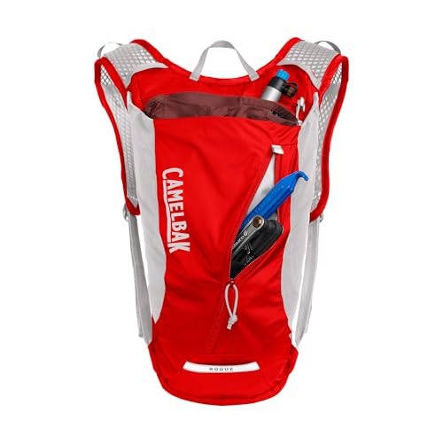 CamelBak Rogue Light 7 Hydration Backpack with Crux Reservoir, Lightweight Ventilated Design for Biking and Hiking - color: Red 2.0