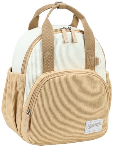 Bluboon Toddler Backpack for Girls Boys 2-4 Cute 12" Preschool Kindergarten Backpacks Kids Daycare Bags School Travel (Brown-White, Age 2-4 (12" H not Fit A4 Folder)) - color: Brown-white, size: Age 2-4 (12" H not Fit A4 Folder)