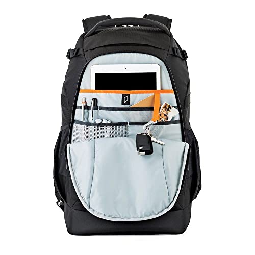Lowepro LP37131, Flipside 500 AW II Camera Backpack, Fits Mirrorless, Compact Drone, DSLR with Lens, Extra Lenses, Black - size: BP 500 AW II