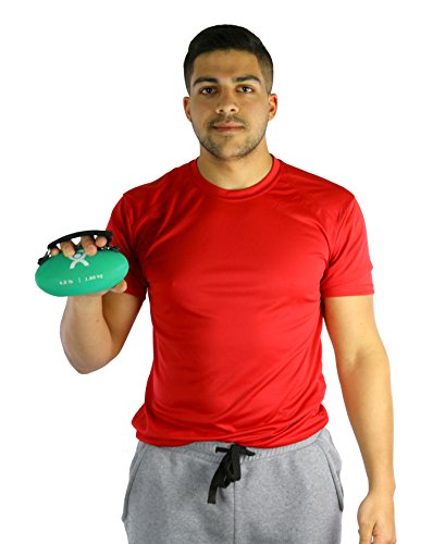 CanDo Handy Grip Weighted Ball for Weight Training and Exercise Ergonomic Non-Slip Hand Weight 4lb Green - size: 4 Pound