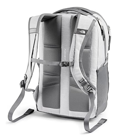 The North Face Women's Jester Commuter Laptop Backpack, TNF White Metallic Mélange/Mid Grey, One Size - color: Tnf White Metallic Mélange/Mid Grey