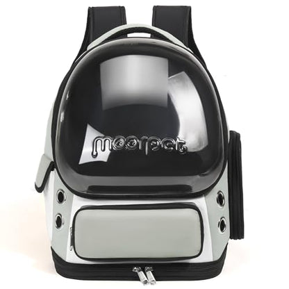 Cat Bubble Backpack Carrier, TSA Airline Approved Pet Travel Bag for Small Medium Dogs, Clear Hiking Camping Backpack for Cats, Kitten and Puppy up to 18 lbs, Green Bubble - color: Green Bubble
