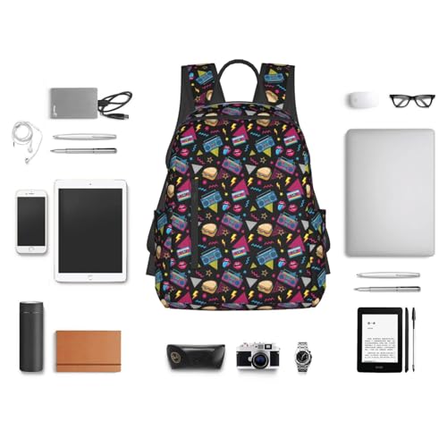 Expandable Outdoor Daypack 90S Style, Flexible Capacity Hiking Rucksack for Wilderness Travel Field Activities Men Women - color: Picture (225)