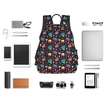 Expandable Outdoor Daypack 90S Style, Flexible Capacity Hiking Rucksack for Wilderness Travel Field Activities Men Women - color: Picture (225)