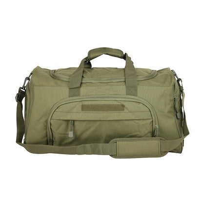 Gym Duffel Bag for Men Sports Duffel Bag with Shoe Compartment (GREEN-Model B) - color: GREEN-Model B