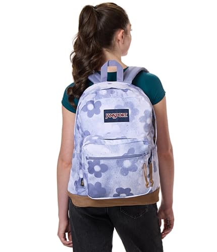 JanSport Right Pack Backpack - Durable Daypack with Padded 15" Laptop Sleeve, Spacious Main Compartment & Integrated Water Bottle Pocket, Graffitied - color: Graffitied