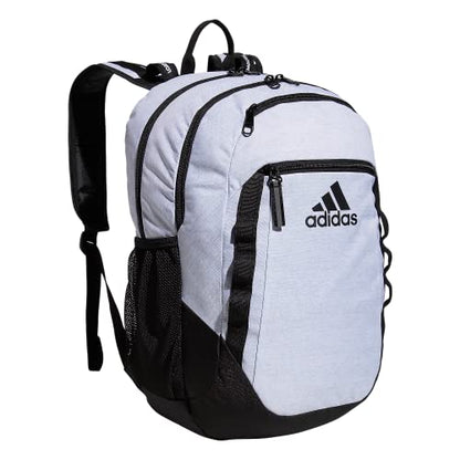 adidas Excel Backpack for Men & Women – Durable Large Athletic Laptop Bag - color: Jersey White/Black Fw21, size: OSFA