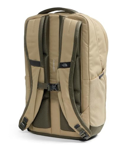 The North Face Vault Everyday Laptop Backpack - Commuter Travel Bag, Water-Repellent Finish, Spacious Compartment, Khaki Stone/New Taupe Green/Bottle Green, One Size - color: Khaki Stone/New Taupe Green/Bottle Green