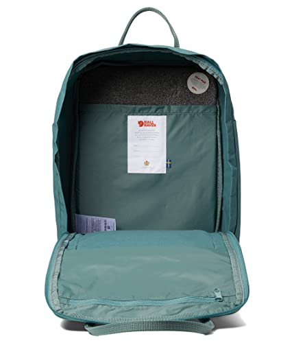 Fjallraven Kanken Laptop 17" Backpack, Frost Green - color: Frost Green