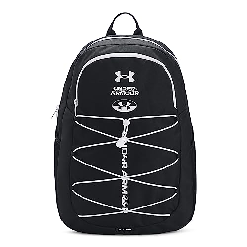 Under Armour Hustle Sport Backpack - color: (019) Black / Black / White