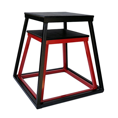 Ader 18", 24" Plyo Boxes - color: Red + Black