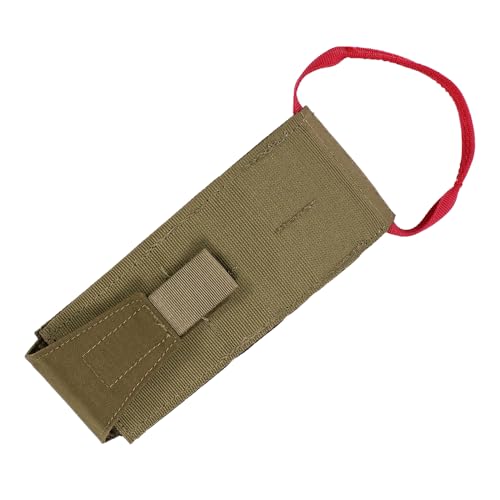IFAK Insert, Tactical Pocket First Aid Pouch, EDC MED Trauma Kit Organizer | Portable, Slim, 5.56 Magazine Pouch Insert, Flat Medical Panel - color: Coyote brown