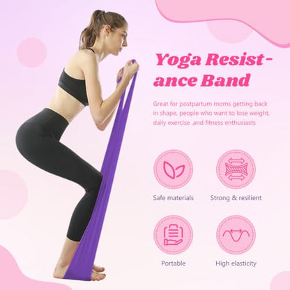 Pelvic Floor Muscle Trainer with Resistance Band, Hip & Pelvic Trainer Kegel Exerciser,Adjustable Inner Thigh Trainers Exercise Workout Equipment for Muscle Strengthening & Toning - color: Pink
